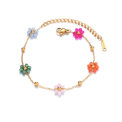 Colorful Flower Bracelet | KIVA