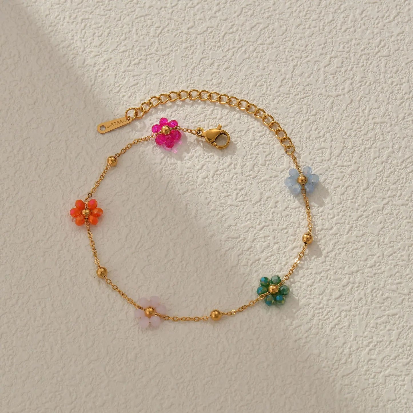 Colorful Flower Bracelet | KIVA