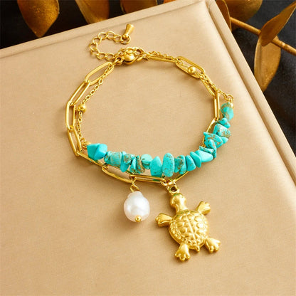 Turtle Gold Bracelet | VEYA