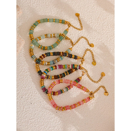 Colorful Stone Beads Bracelet | SENA