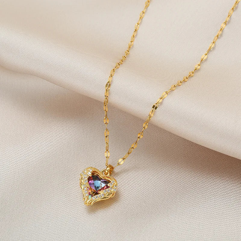 Ocean Heart Necklace | GILA