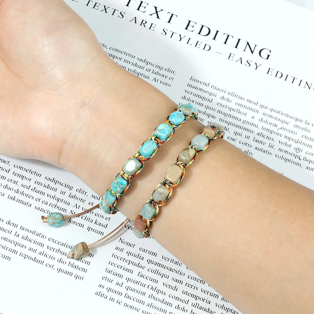 Bohemian Gemstone Bracelet | PEARL