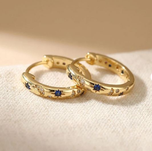 Star Hoop Earrings | FREY