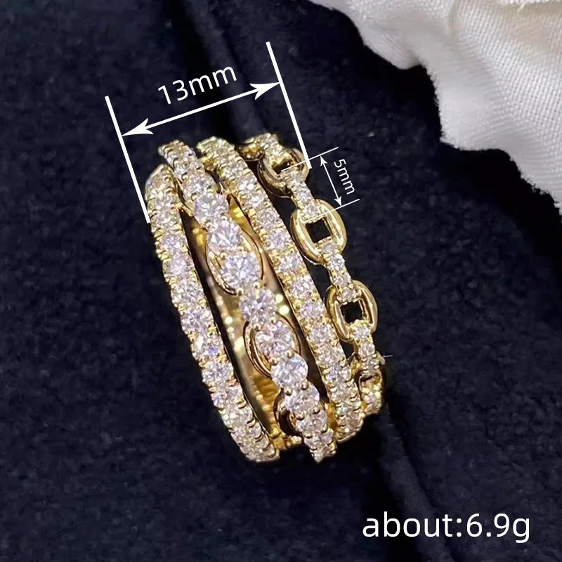 Multilayer Gold RIng | MOSS