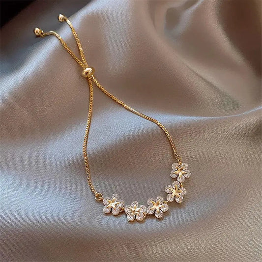 Flower Cystal Bracelet | VEYA