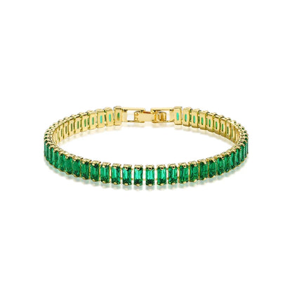 Green Tennis Bracelet | OASIS