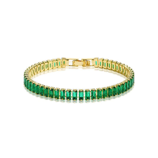Green Tennis Bracelet | OASIS