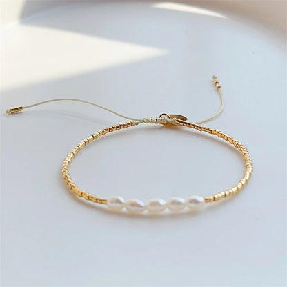 Pearls Gold Bracelet | WILD