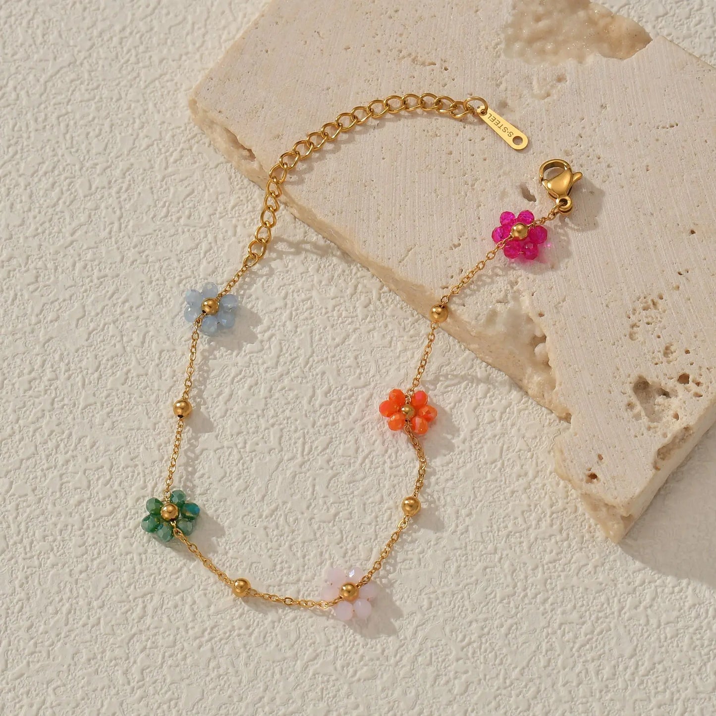 Colorful Flower Bracelet | KIVA