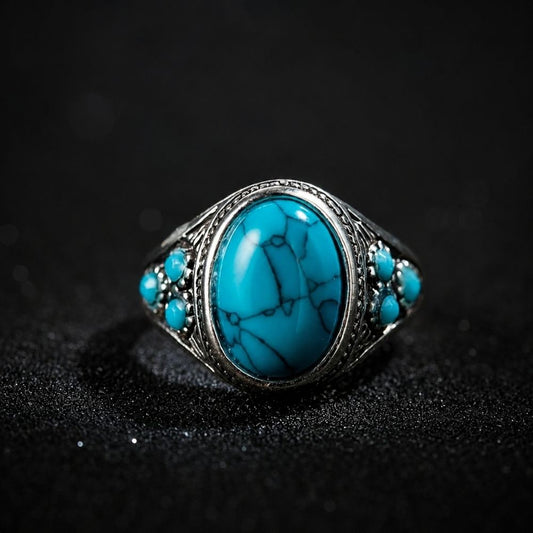 Nomad Blue Stone Ring | NALA