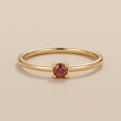 Birthstone Color Ring | NOMIA