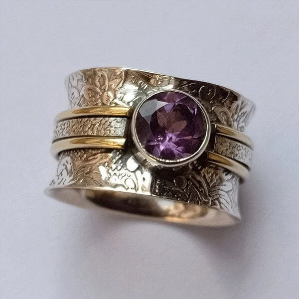 Purple Crystal Ring | IVY