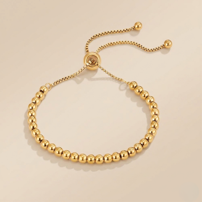 Gold Beaded Bracelet