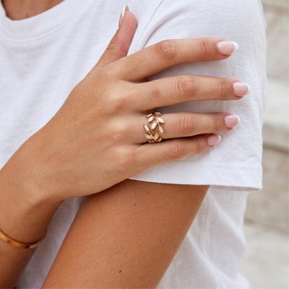Leaf Ring | ZAFRA