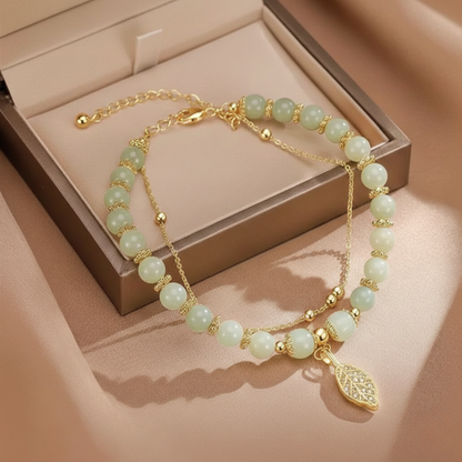 Beaded Charm Bracelet | AVELINE