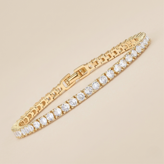 Gold Tennis Bracelet | ONIRA