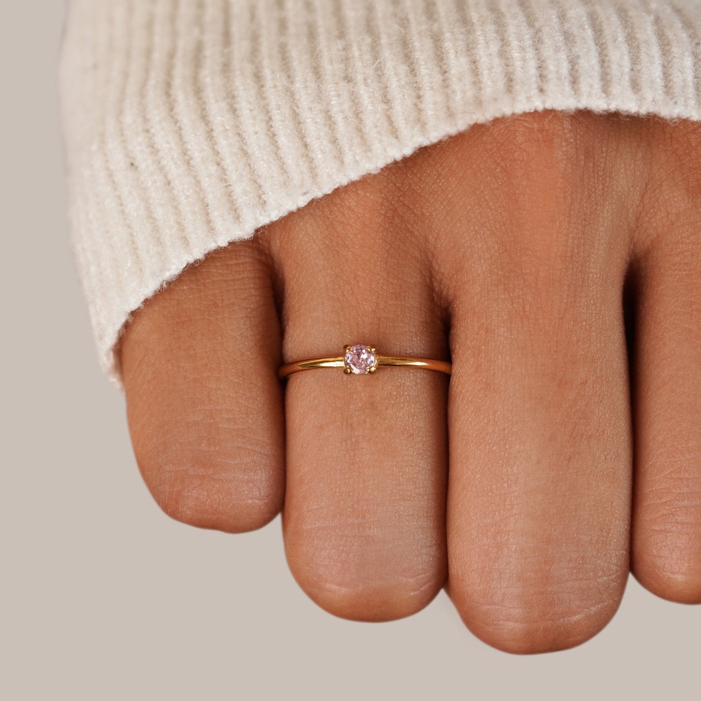 Birthstone Color Ring | NOMIA