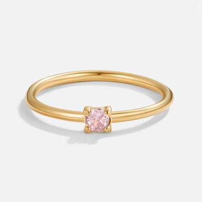 Birthstone Color Ring | NOMIA