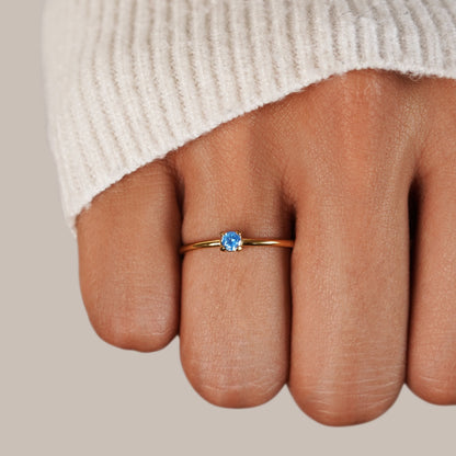 Birthstone Color Ring | NOMIA