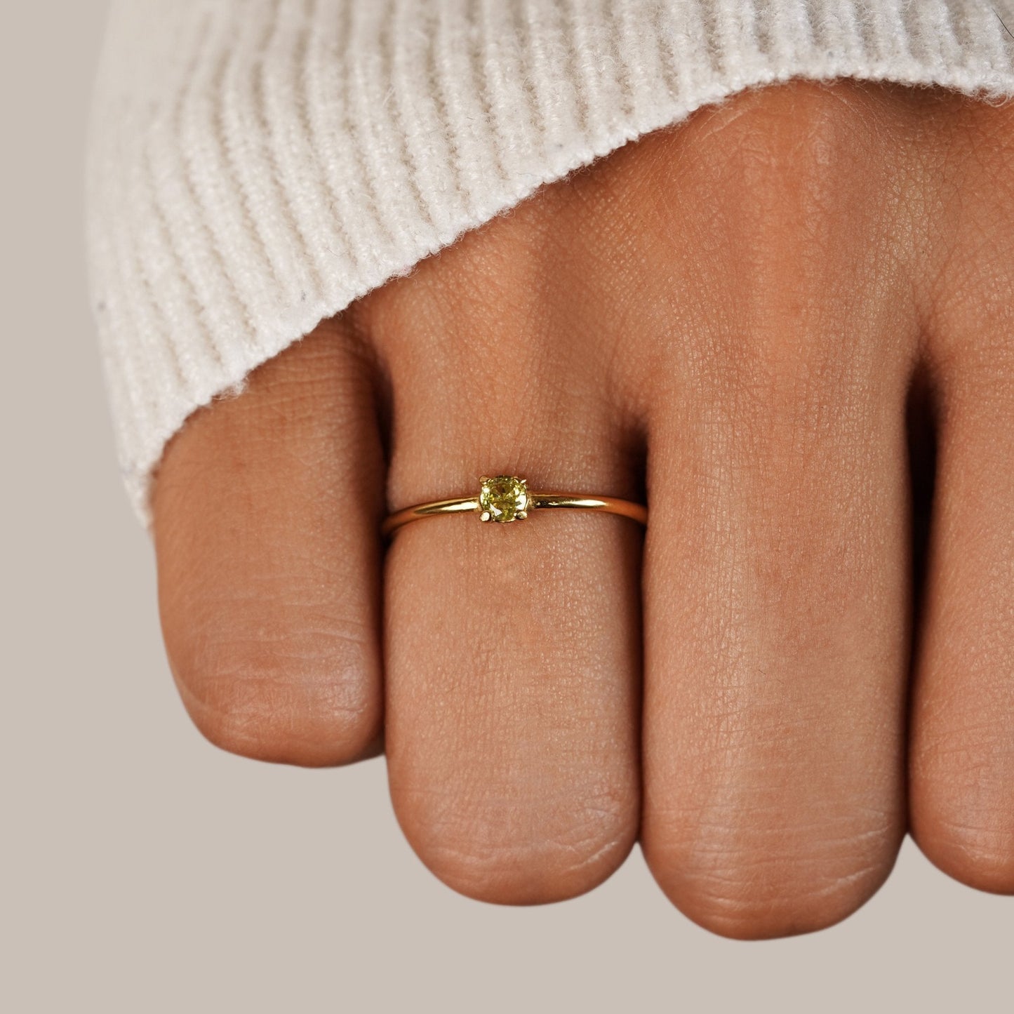 Birthstone Color Ring | NOMIA