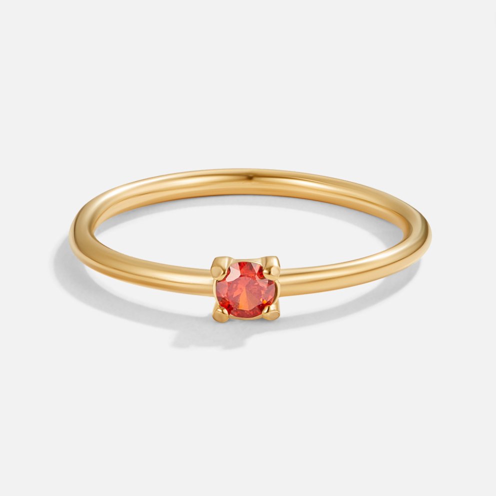 Birthstone Color Ring | NOMIA