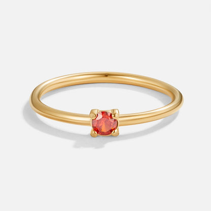 Birthstone Color Ring | NOMIA