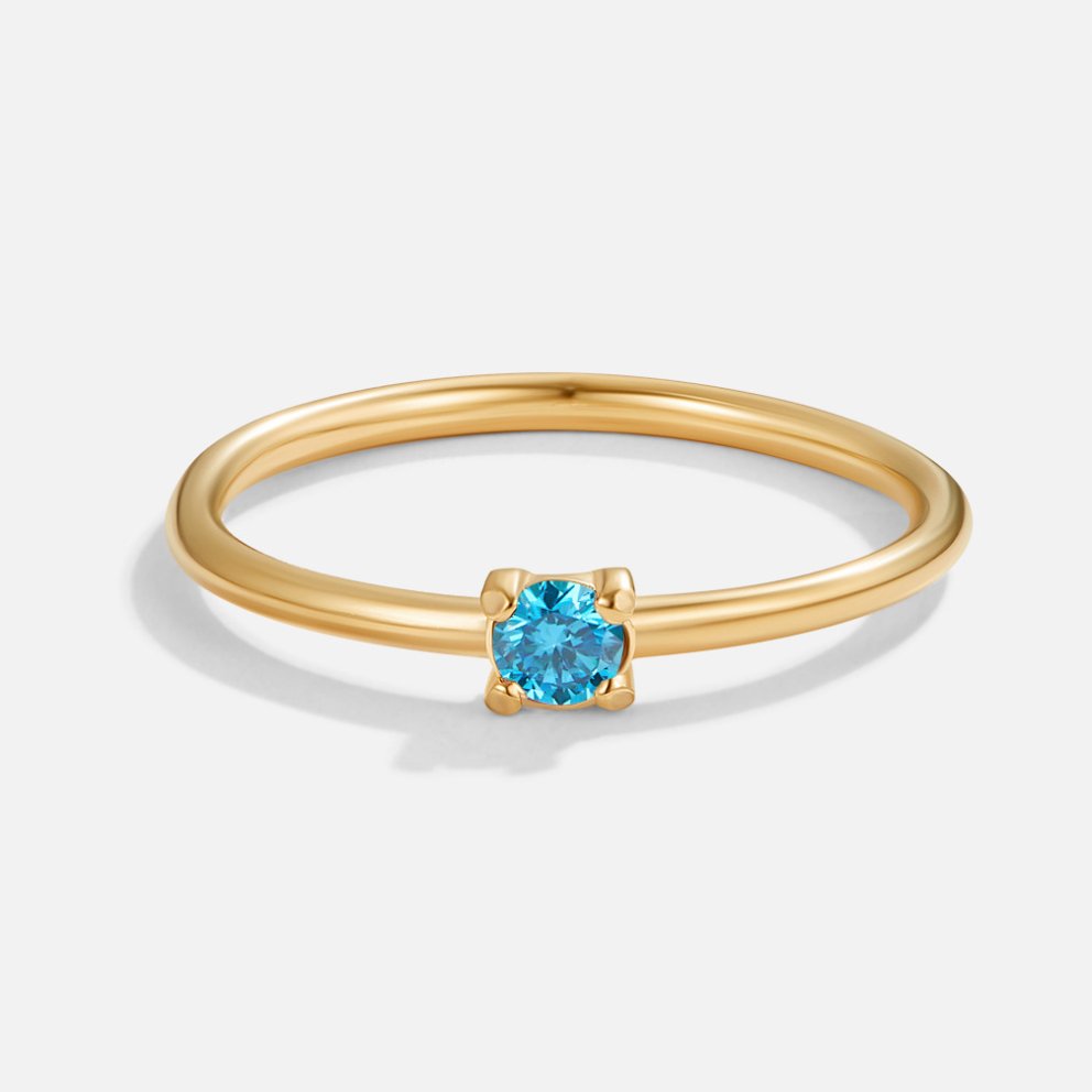 Birthstone Color Ring | NOMIA