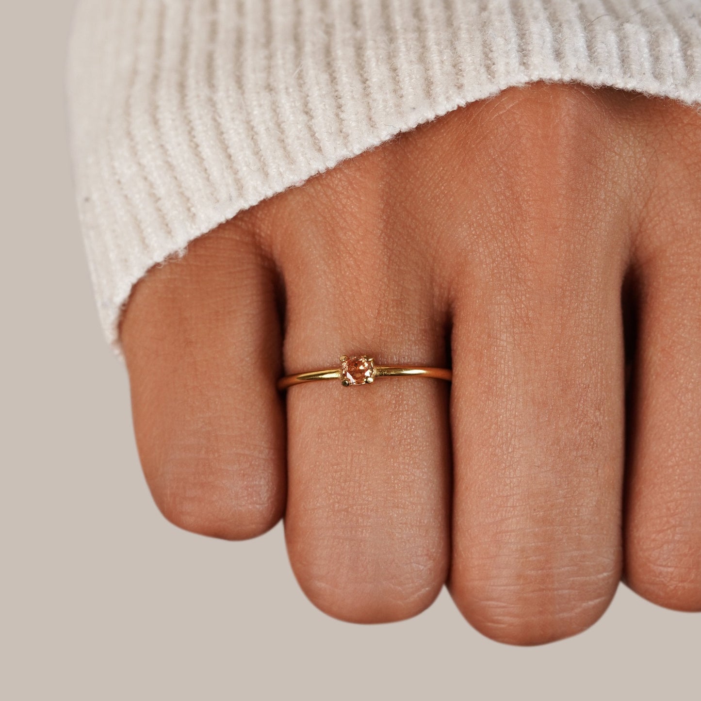 Birthstone Color Ring | NOMIA