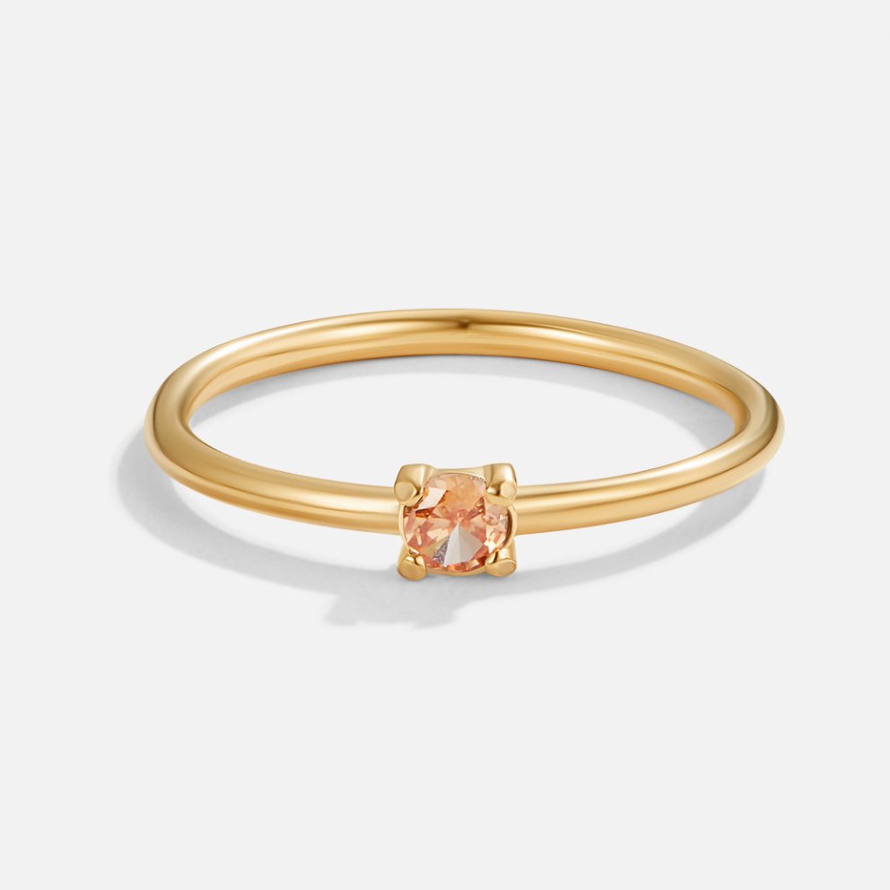 Birthstone Color Ring | NOMIA
