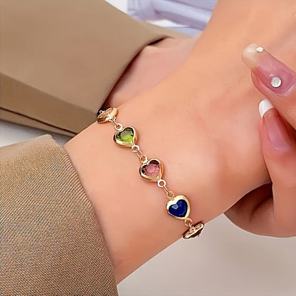 Heart Rainbow Bracelet | AUREAU