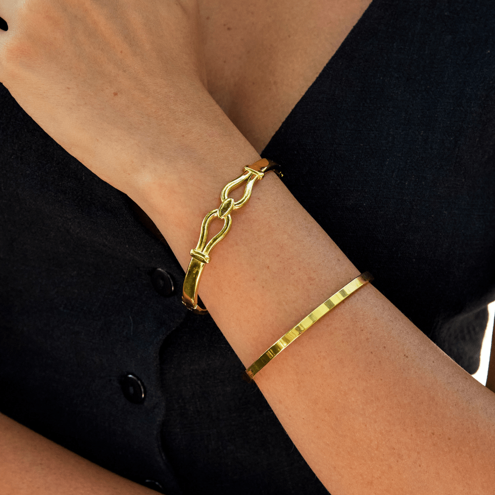 Cricle Gold Bracelet | NOMA