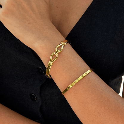Cricle Gold Bracelet | NOMA