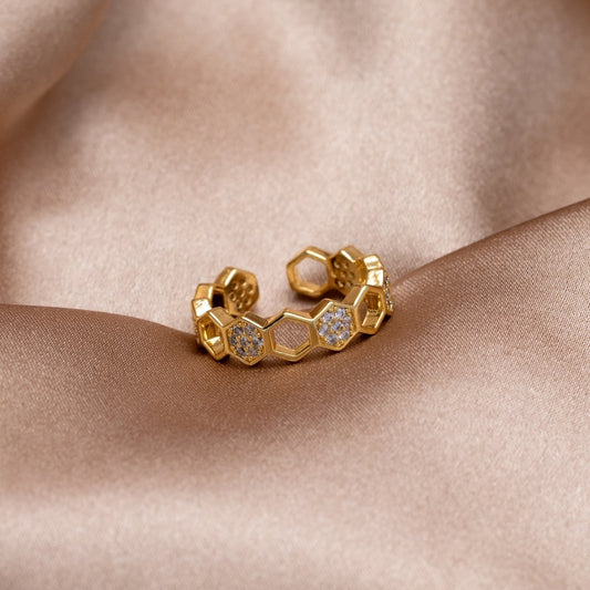 Honeycomb Ring | LUNAYA