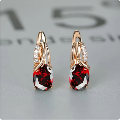 Ruby Wisp Earrings | FLAME