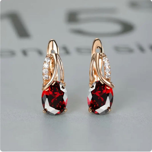 Ruby Wisp Earrings | FLAME
