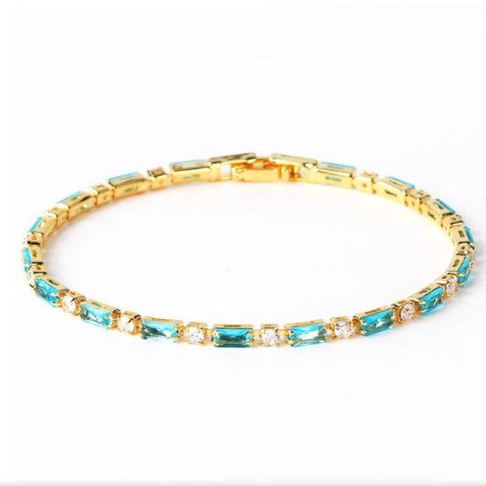 Turquoise Stone Bracelet | CLEO