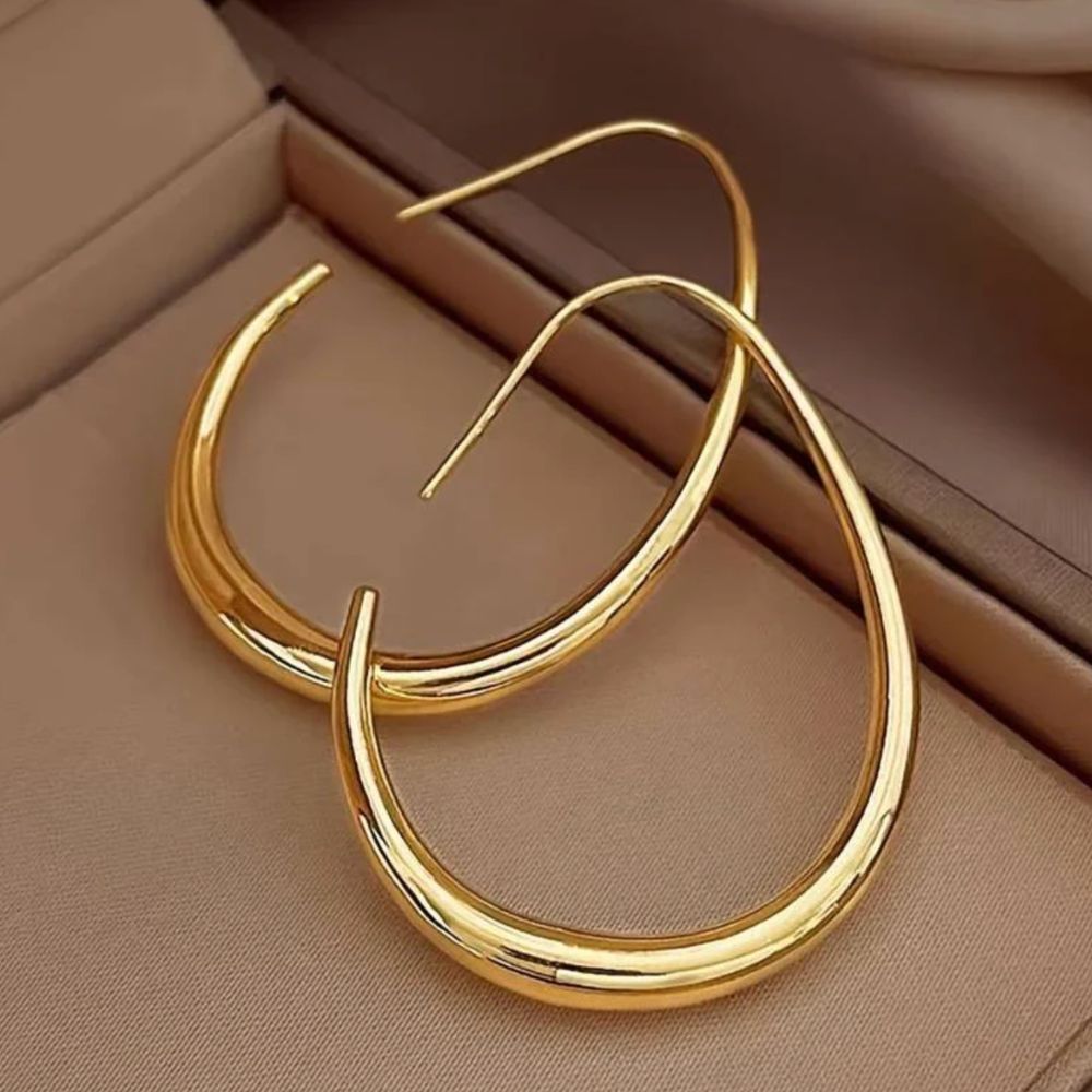 Gold Hoop Earrings | MAYA