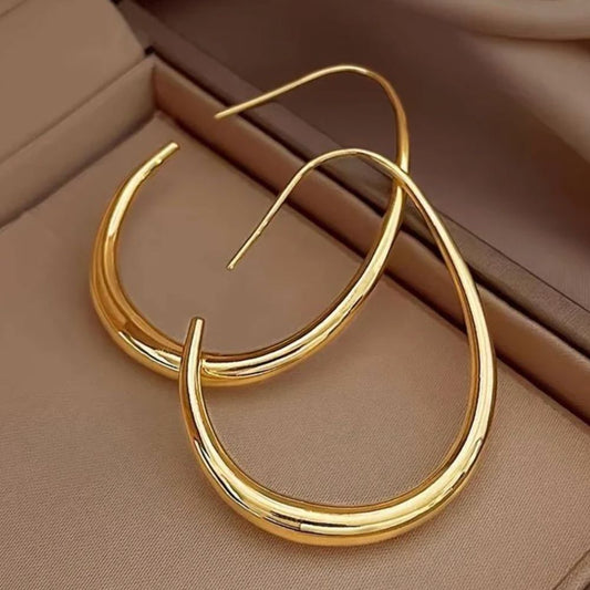 Gold Hoop Earrings | MAYA