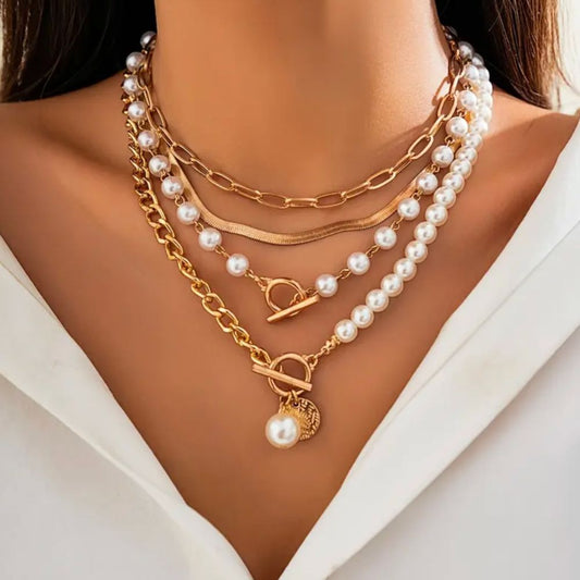 Pearl Necklace Set | SWAY