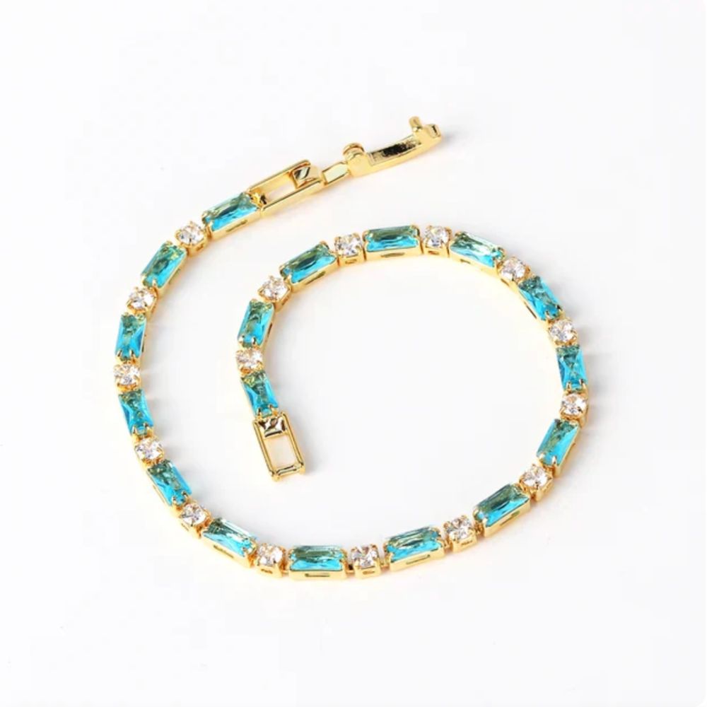 Turquoise Stone Bracelet | CLEO