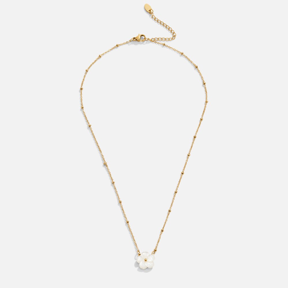 White Flower Necklace | ALORE